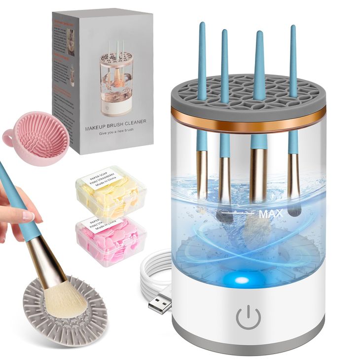 BrushWhirl Pro™“Brochas impecables, piel radiante: el sueño de toda chica hecho realidad”